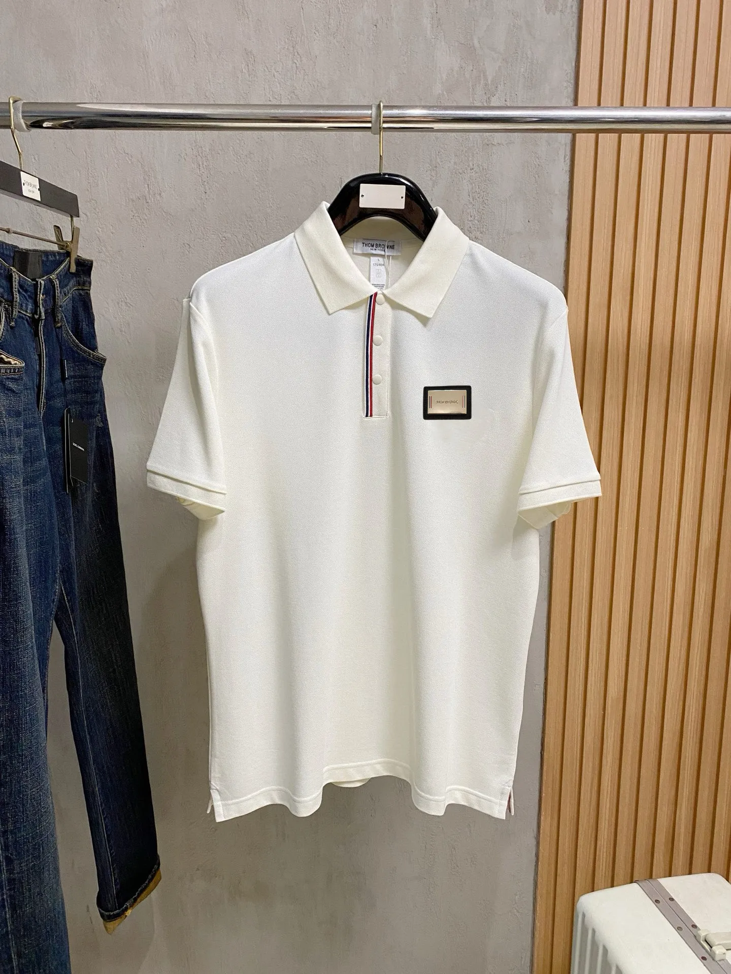 P130， TB Original Quality ！ Premium Polo- Logo / ， ， ， Breathable， ， Size：M-3XL
